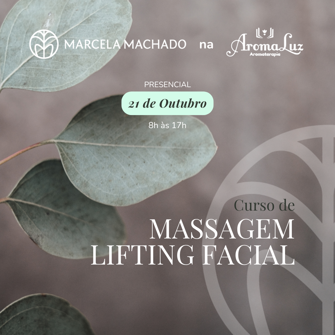 Curso de Massagem Lifting Facial com Marcela Machado